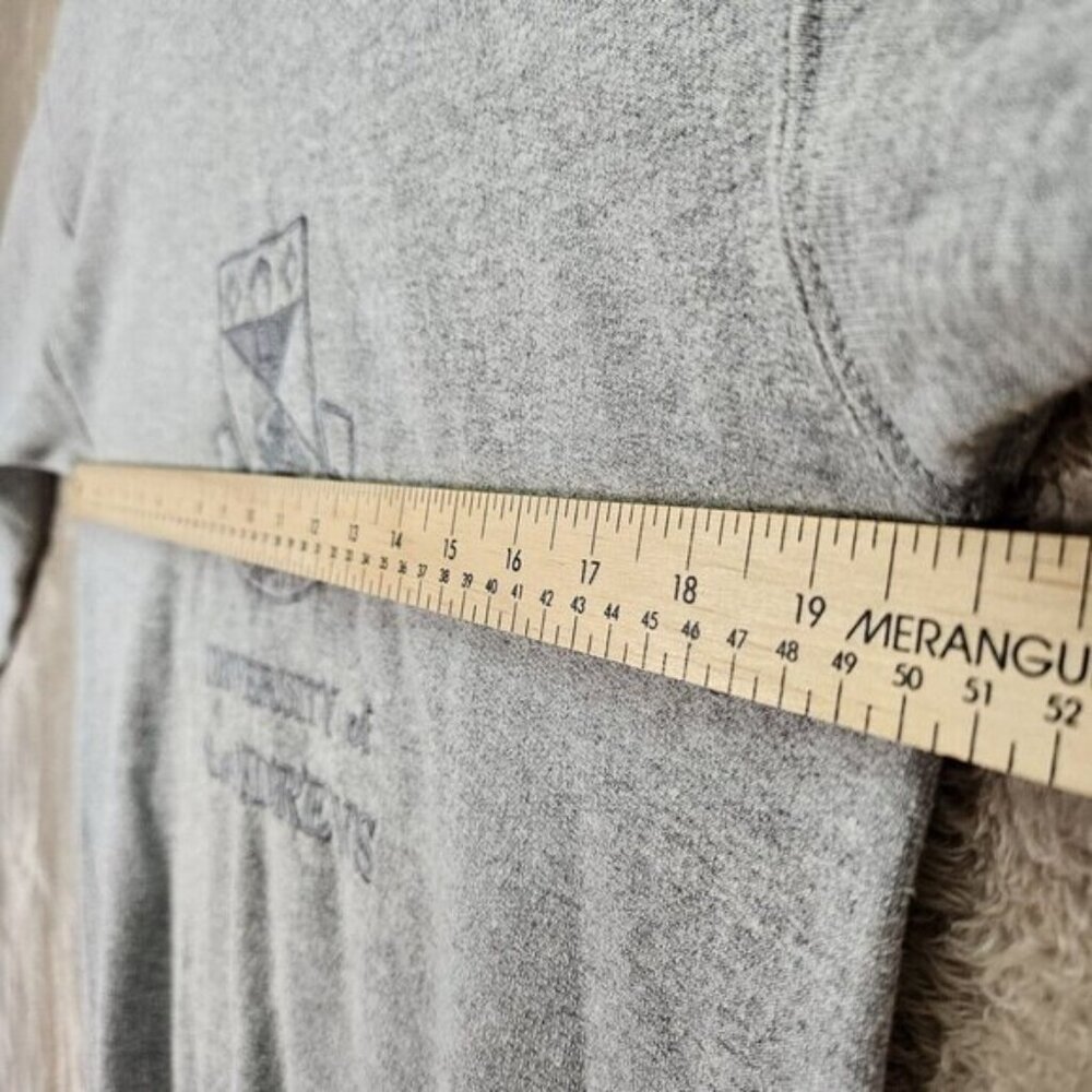 University Of St Andrews UK College Sweatshirt Gray Long Sleeve Women's Size S - Picture 4 of 10
